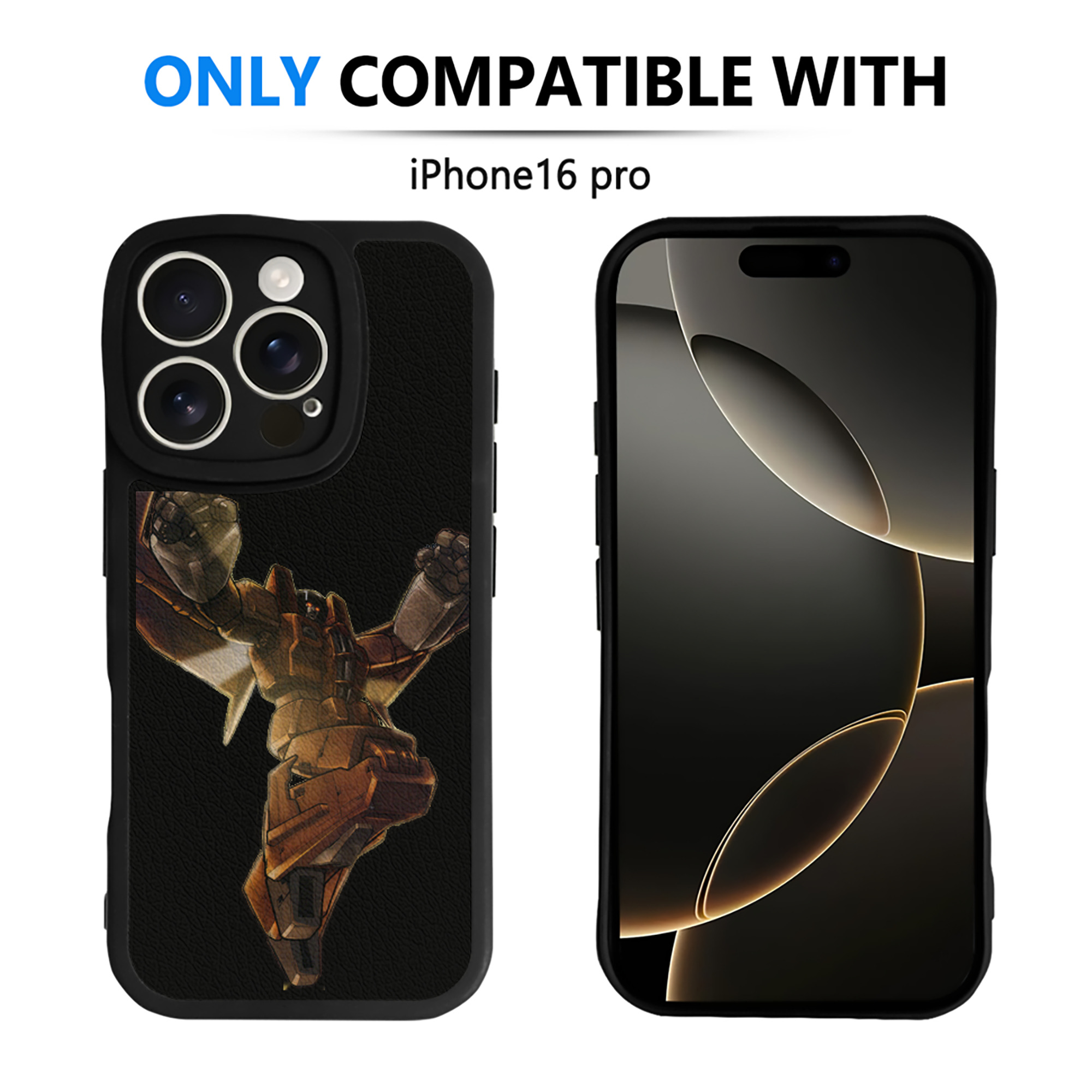 （画像用）  【iPhone 16シリーズ対応】シリコンスマホケース（レザー調） 材質：シリコン